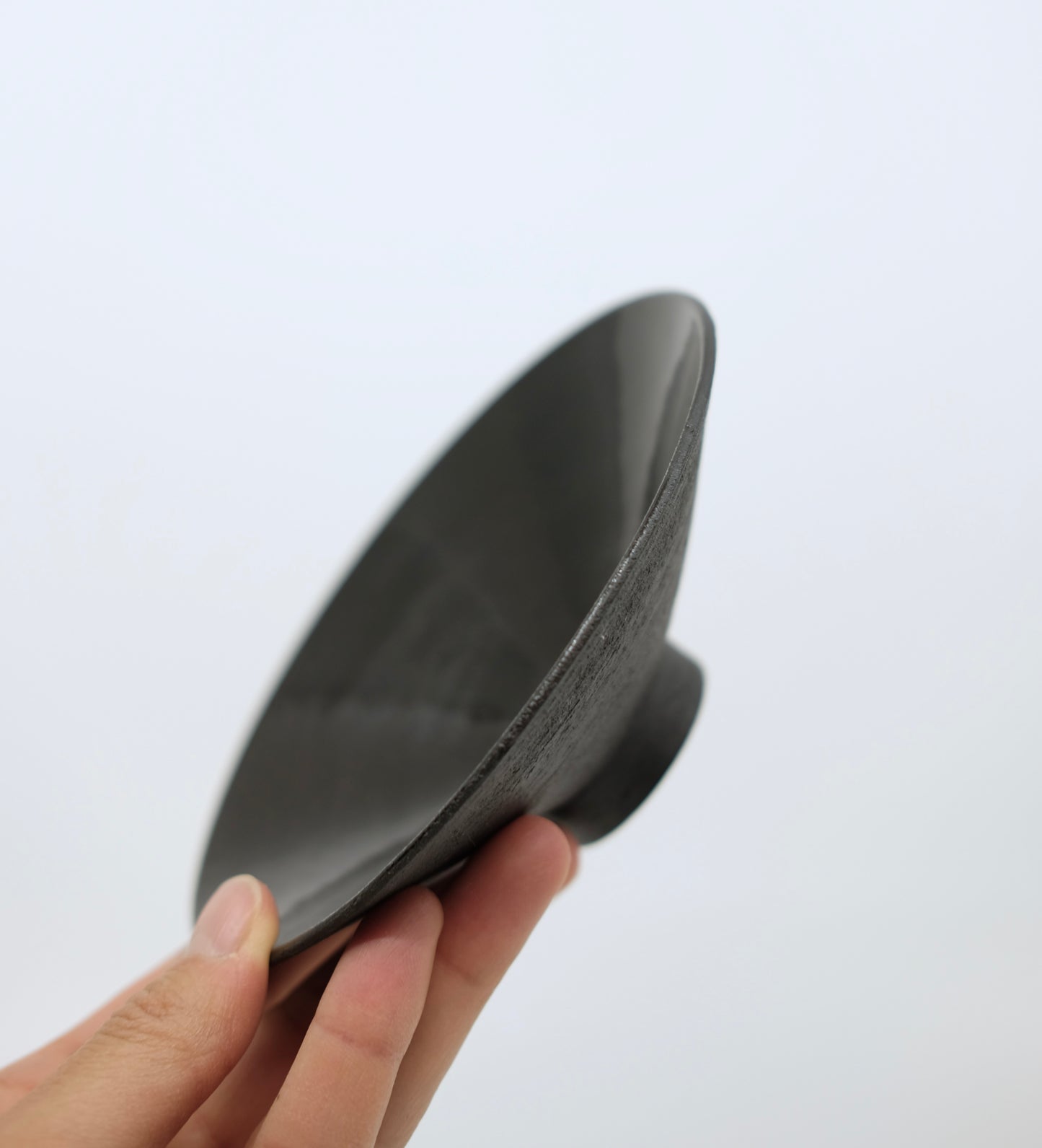 Mini-Schale Santi (Schwarz matt-glänzend)