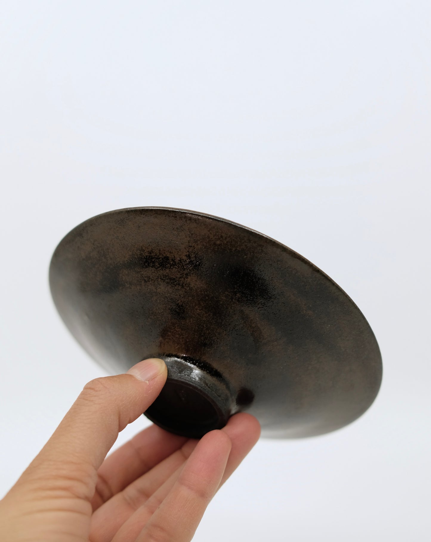 Mini-Schale Santi (Dunkelbraun/ Tenmoku)